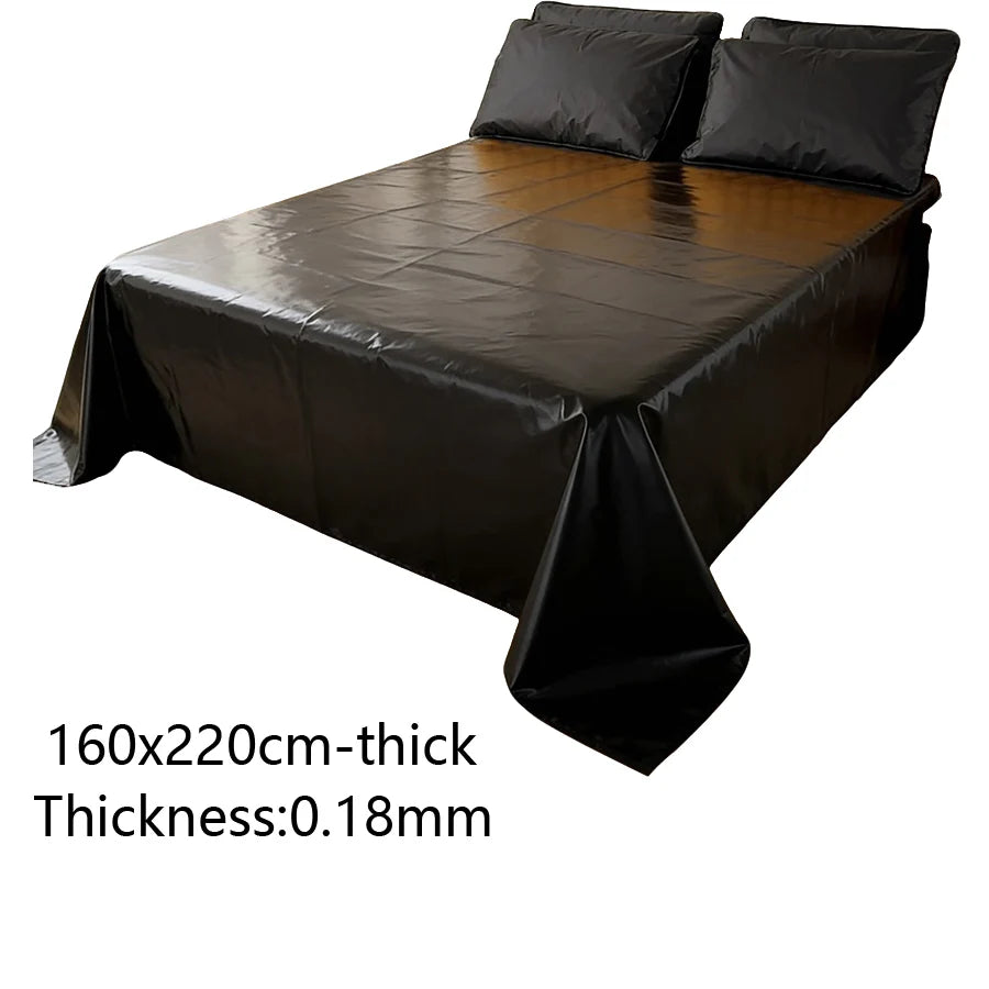 Waterproof Massage Table Cover: Oil-Resistant PVC 160x220cm Protection Back Massage Instrument 160x220cm-thick Tidesmit