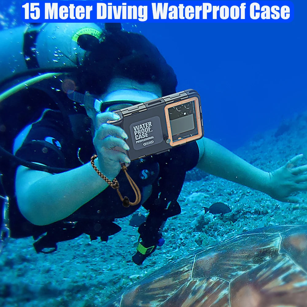 Underwater Phone Case for Xiaomi - IP68 Waterproof Seal Tidesmit