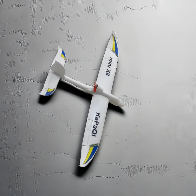 Tidesmit X8 Mini 800mm RC Glider Plane - Stable Beginner Electric Drone Tidesmit