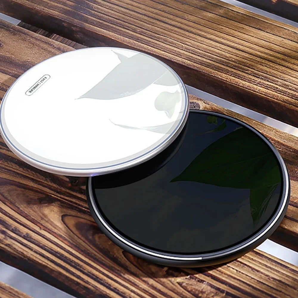 30W Fast Wireless Charger Dock - Qi Certified for iPhone & Android Tidesmit