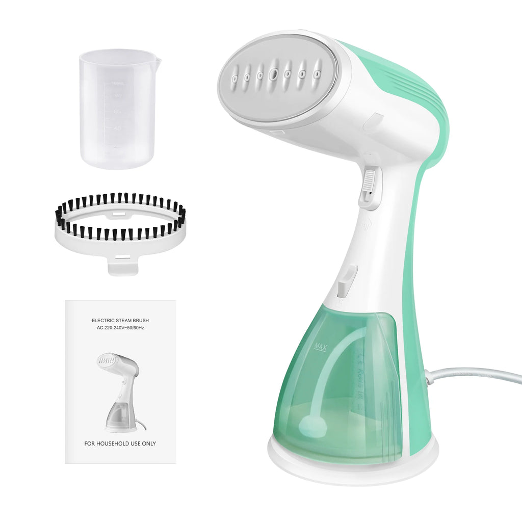 Tidesmit BRIEFNESS handheld garment steamer showing sleek portable design for travel and home wrinkle removal