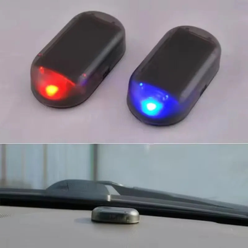 Solar Car Fake Security Light - Wireless LED Anti-Theft Warning System Tidesmit