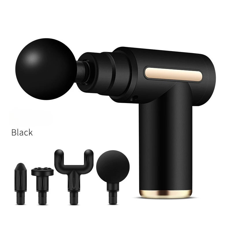 Fascia Gun for Deep Tissue Muscle Recovery | Rechargeable Massager Fascia Gun Black China Mainland Tidesmit