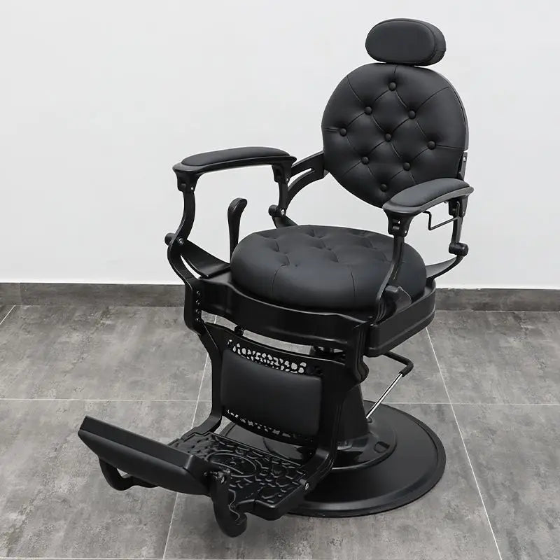 Professional Reclining Barber Chair for Hair Cutting and Shaving Massage Chairs Tidesmit