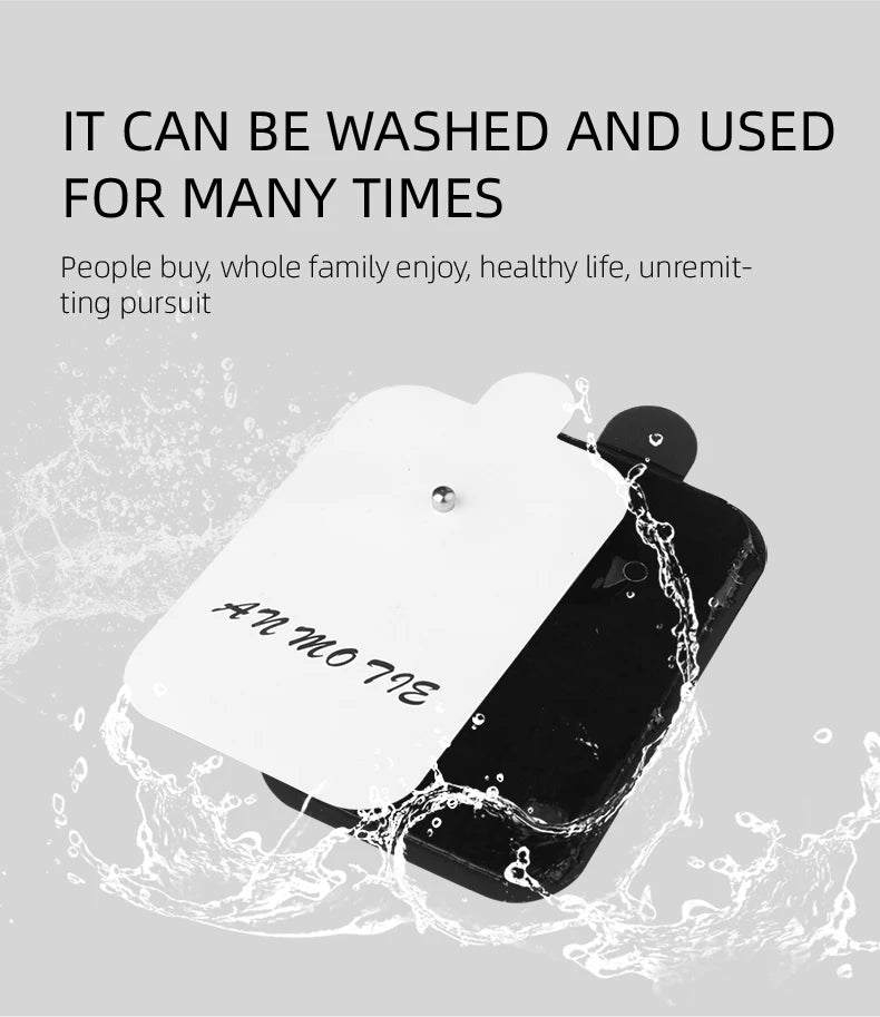 Tidesmit Electric Muscle Stimulator | Rechargeable Heat Therapy Massager Massage Chairs Tidesmit