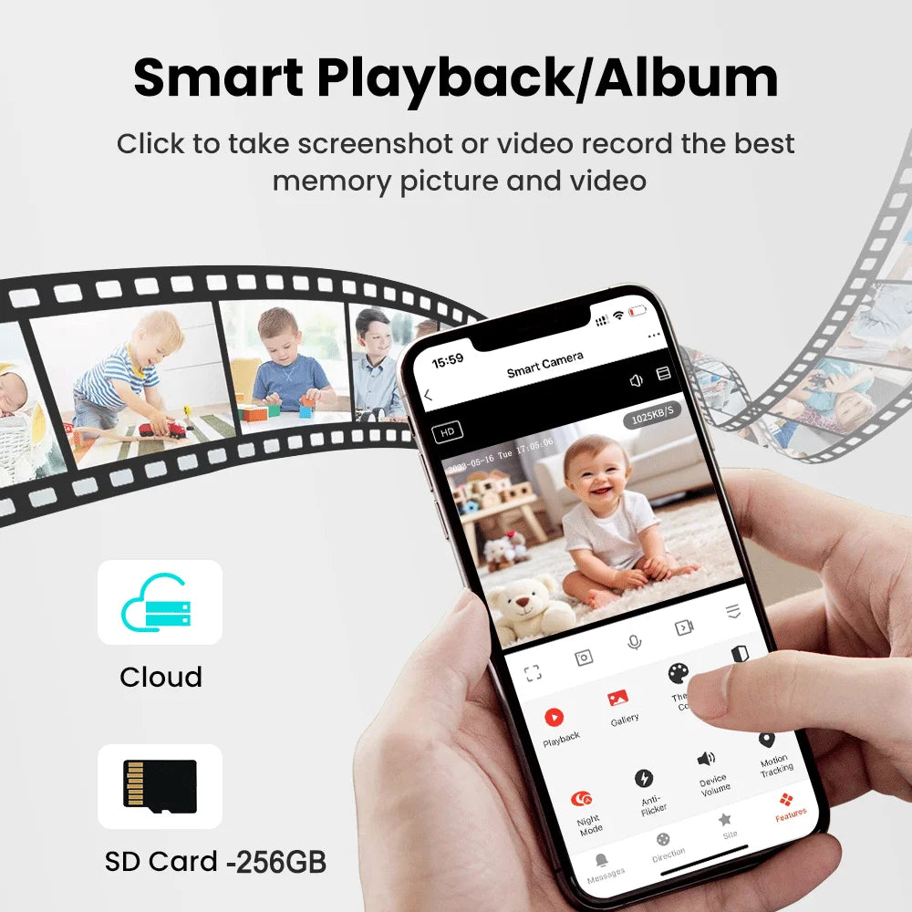 4K 8MP Tuya Dual Lens WIFI Camera PTZ Outdoor Dual Screen Ai Human Auto Tracking Security Camera Surveillance with Alexa Google