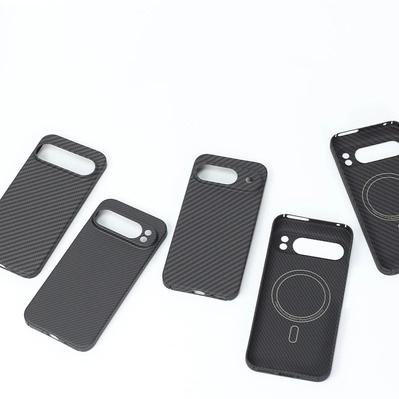 Google Pixel 9 Pro Case Aramid Fiber Magnetic Slim Fit Cover Tidesmit
