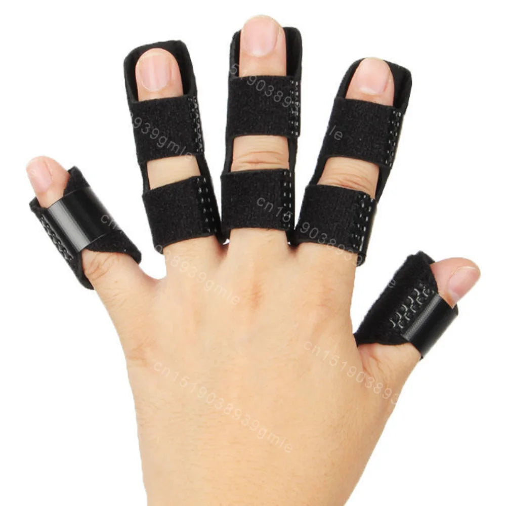 Finger Fixing Splint Straightening Brace Adjustable Fracture of The Finger Protective Gear Straightening Finger/knuckle Reusable