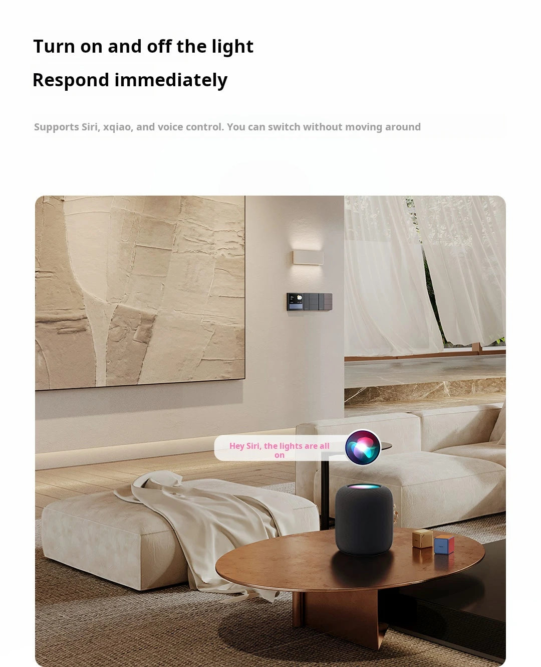Aqara Smart Wall Switch Z1 More Control Zigbee 3.0 Compatible with Single Live/Neutral Wire Design Work With Mi Home HomeKit APP