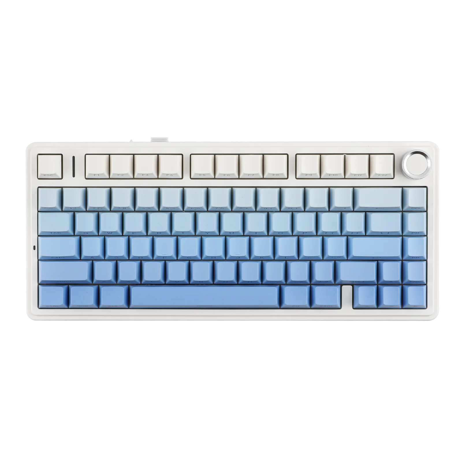 EPOMAKER x AULA F75 75% ANSI Hot-Swap Gasket Bluetooth 5.0/2.4G Wireless/Wired Mechanical Keyboard PBT Keycaps for Mac/Win