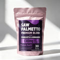 30 Patches Saw Palmetto Transdermal Patches for Men, With Ashwagandha, Lycopene, Bladder & Urinary Relief, Prostate
