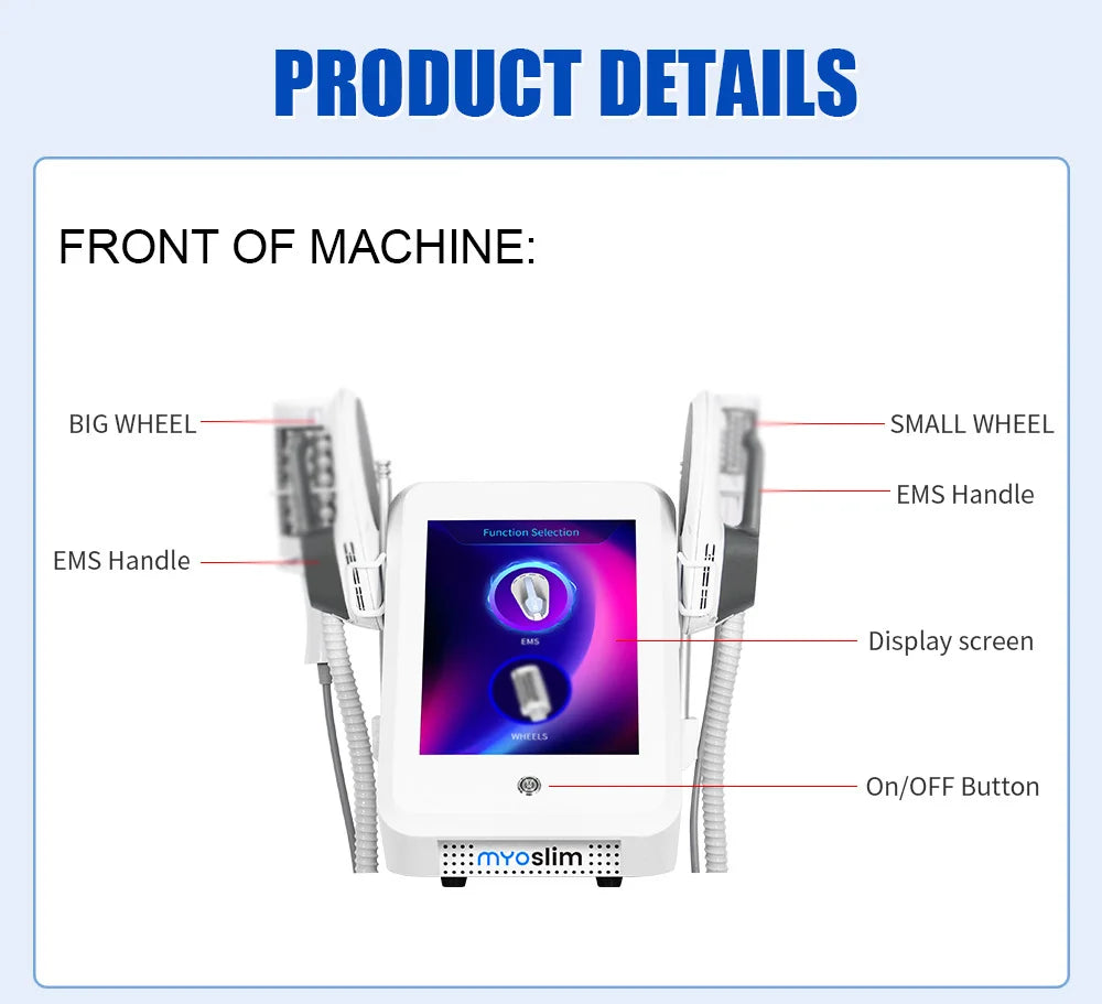 Cellulite Body Sculpting Massage Machine | 360 Vibration Roller Body Shaping Massage Equipment Tidesmit