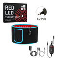 Red ＆Infrared LED Light Therapy Belt 850nm 660nm Back Pain Relief Wrap Burn Fat Belt Slimming Machine Waist Heat Pad Full Body