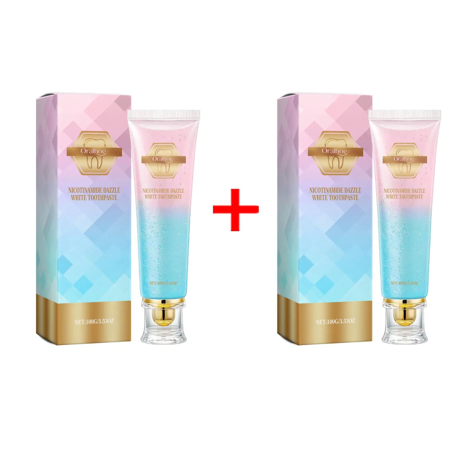 Tidesmit Niacinamide whitening toothpaste for plaque removal, stain reduction, and fresh breath oral hygiene.