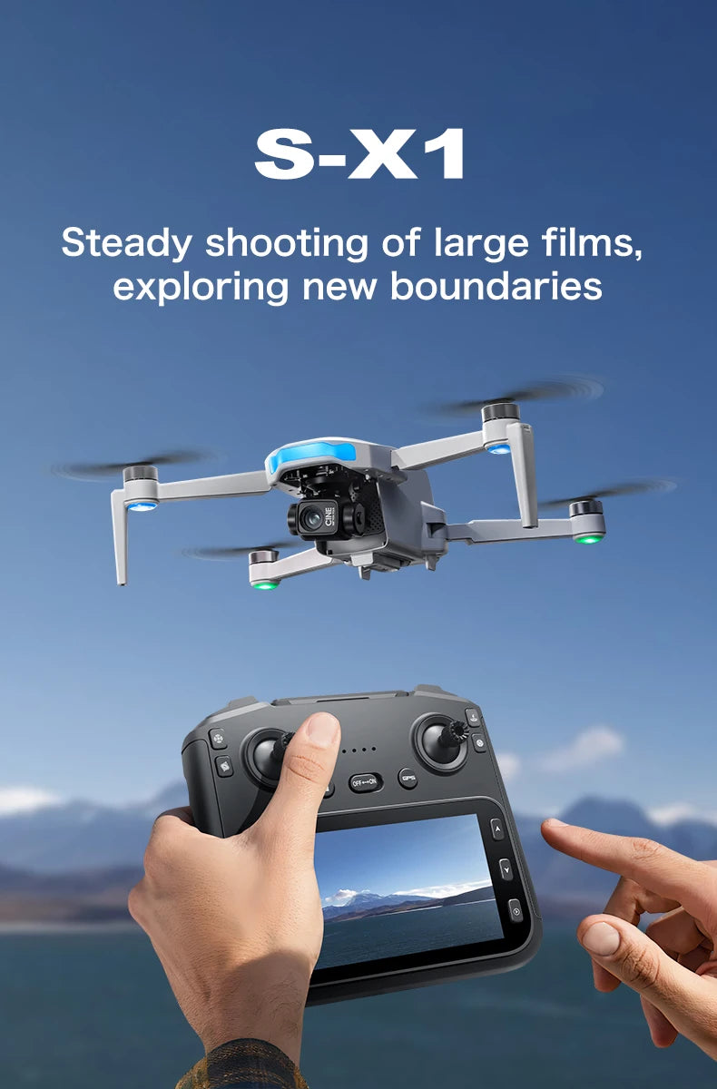 4K Camera Drone with 3-Axis Gimbal GPS Quadcopter - Tidesmit Tidesmit