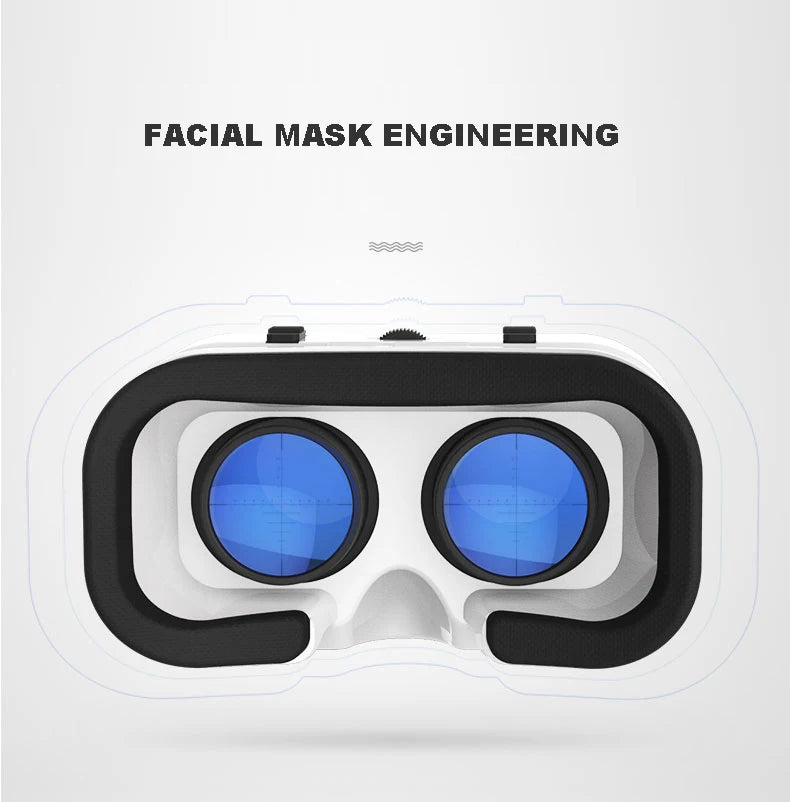 VR Headset for Smartphones - Lightweight Immersive Mobile VR Glasses Tidesmit