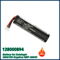 Barcode scanner battery pack, black lithium-ion with wiring and white connector