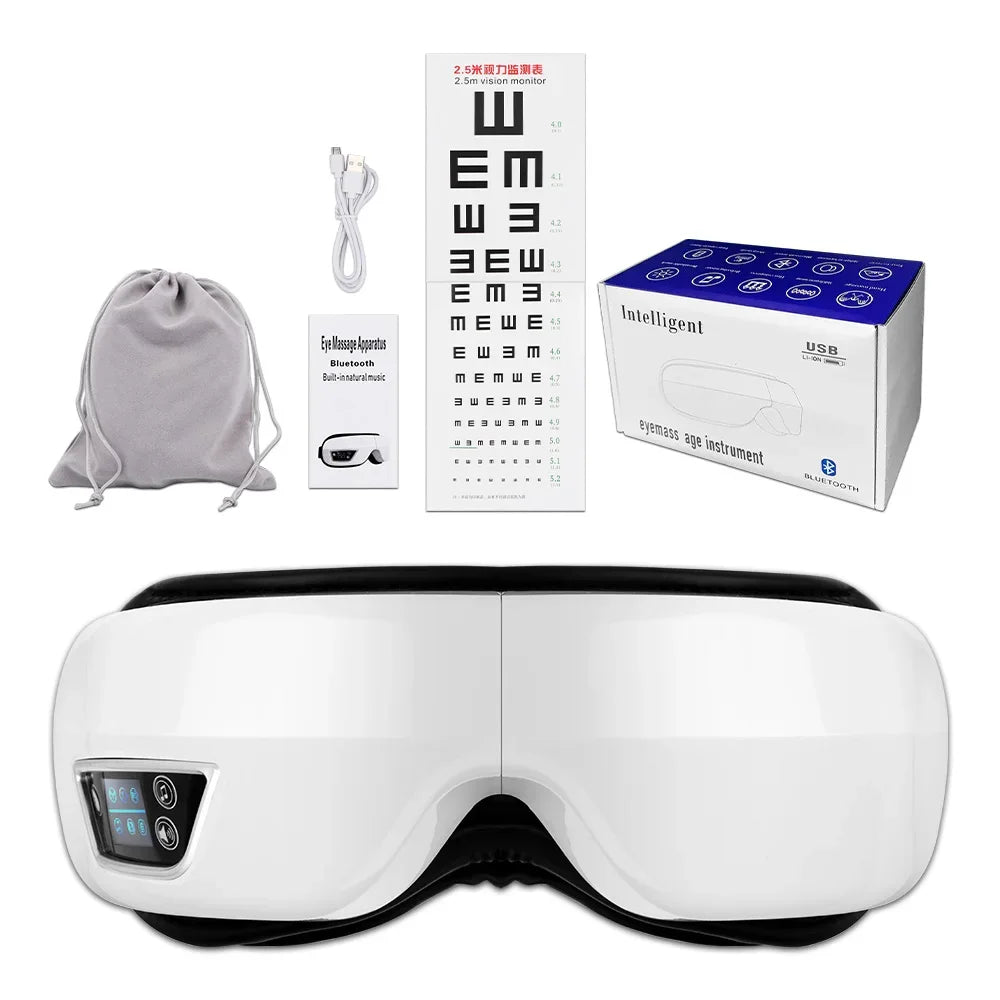 Eye Massager with Heat and Vibration - Fatigue Relief Tidesmit Relaxation Treatment small box China Mainland Tidesmit
