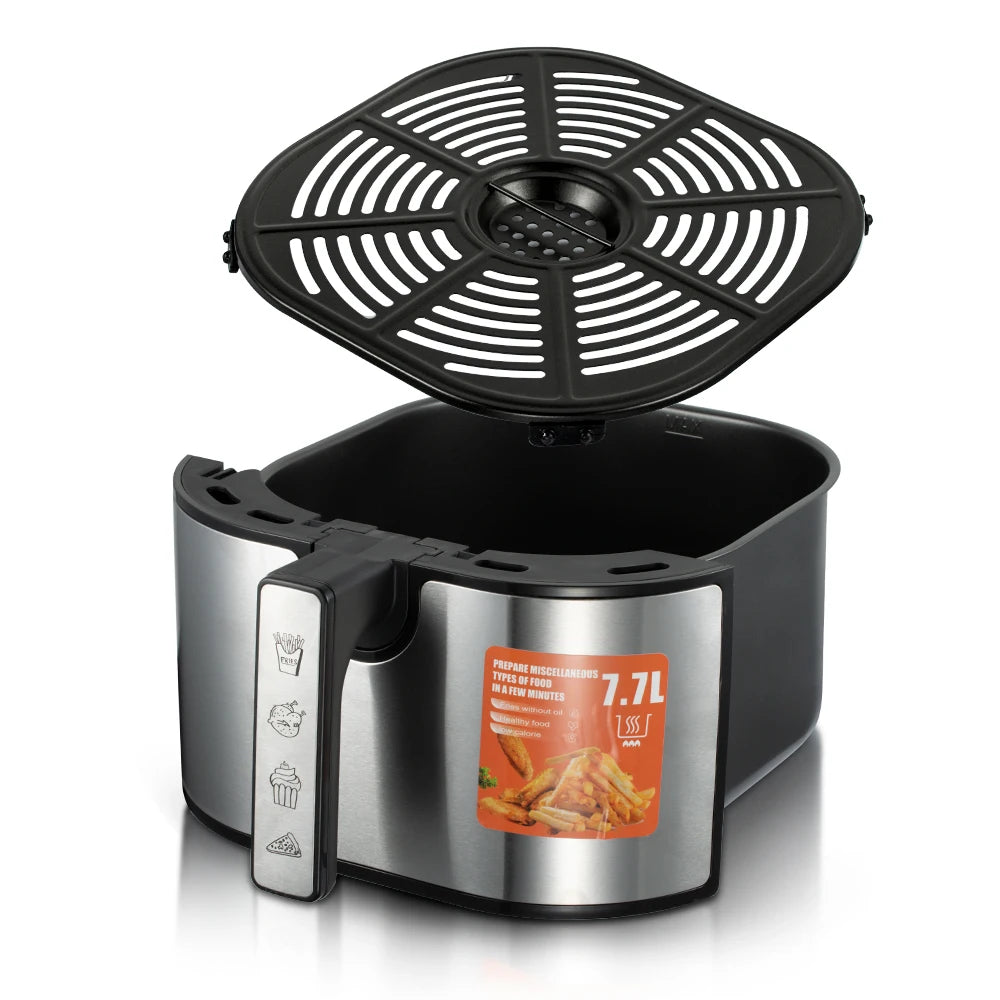 RAF Multifunctional Stainless Steel Air Fryer Touch Screen 1800w High Quality Air Fryer Machine Home Use Easy Clean