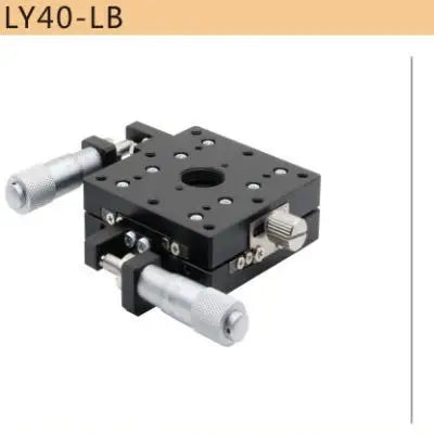 XY Axis 25*25-125*125 Micrometer Sliding Stage Platform Manual Displacement Sliding Table Guide Rail LY30/LY60/LY80/LY100/LY125