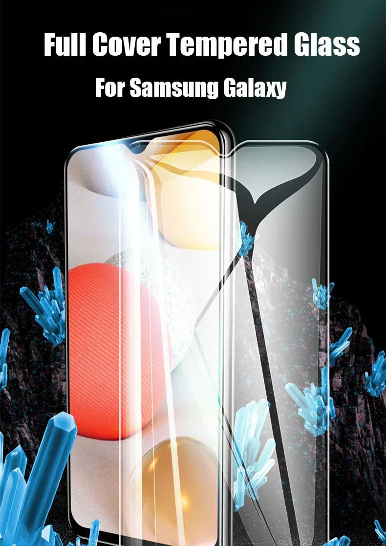 Samsung Galaxy A54 Screen Protector 3 Pack - 9H Tempered Glass Tidesmit