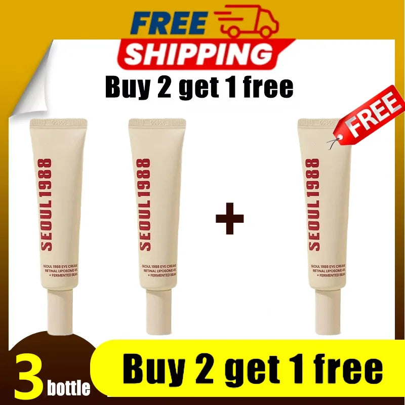 Tidesmit Seoul 1988 Retinol Eye Cream 4% anti aging treatment for dark circles wrinkles and puffiness texture view