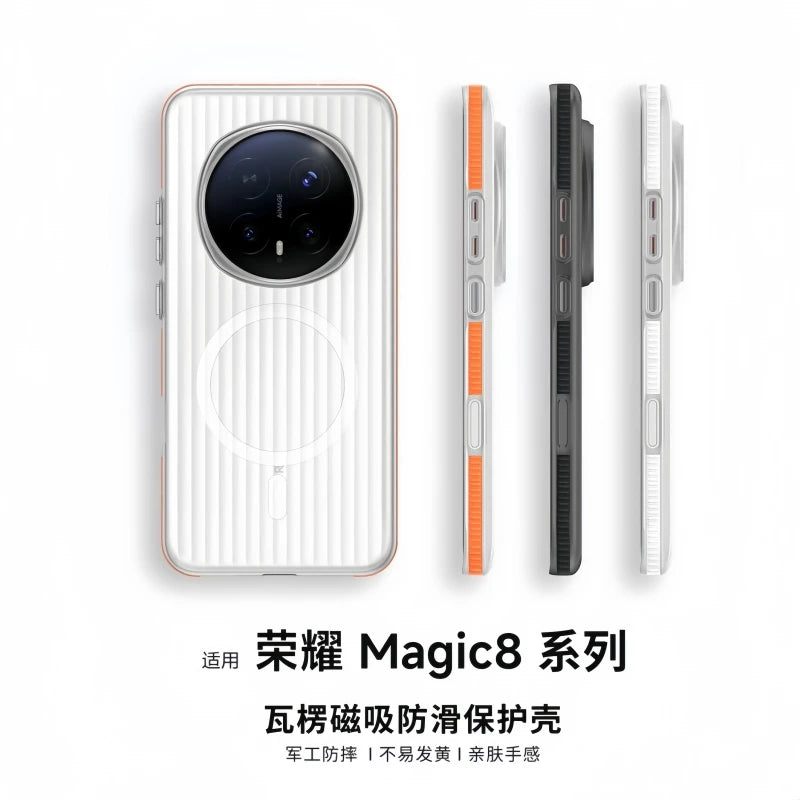 Magnetic Case for Honor Magic 8 Pro: Slim Fit Shock-Absorbing Cover Tidesmit