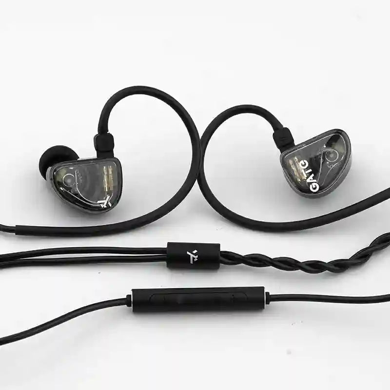 TRUTHEAR GATE In-Ear Gaming Earphones with Detachable 2-Pin Cable Black mic Tidesmit