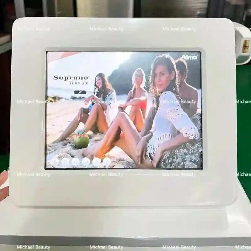 Ice Titanium PMU Machine 300W Professional Permanent Makeup Device Permanent Makeup Machines Tidesmit