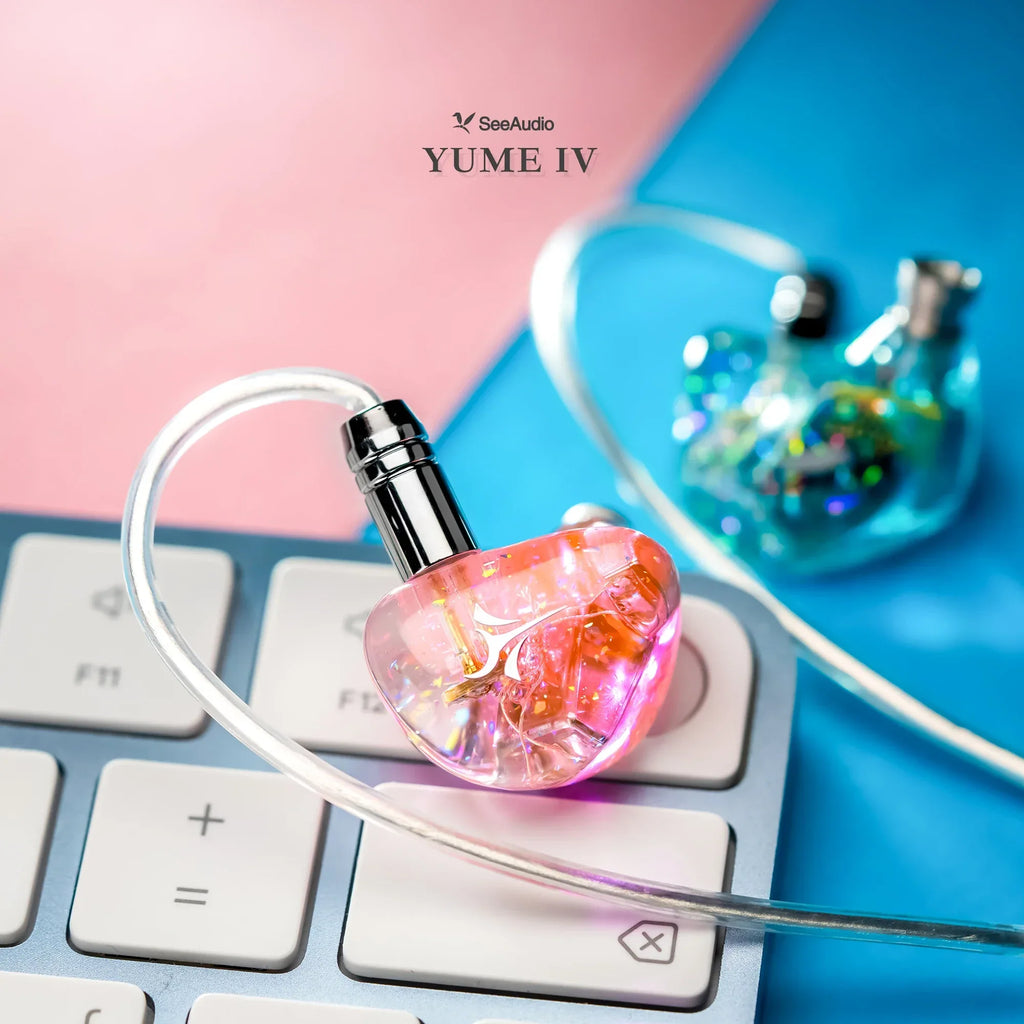 SeeAudio Yume IV Hybrid IEMs – 2BA Driver Wired Monitors | Tidesmit Tidesmit