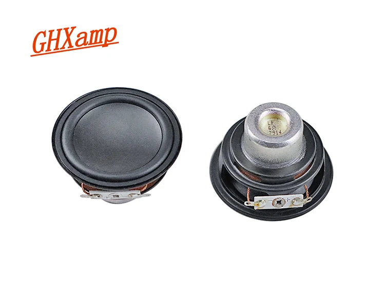 GHXAMP 2.5 inch 66mm High-quality Round Mid Bass Speaker Neodymium 6OHM 20W For House of Marley Get Together Mini Portable 2pcs