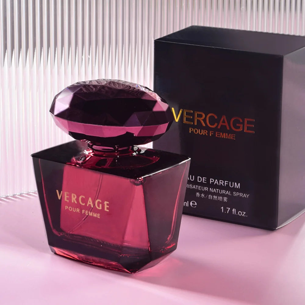 Tidesmit Crystal Diamond perfume for women featuring elegant Osmanthus, Peony, and Pomegranate floral fragrance