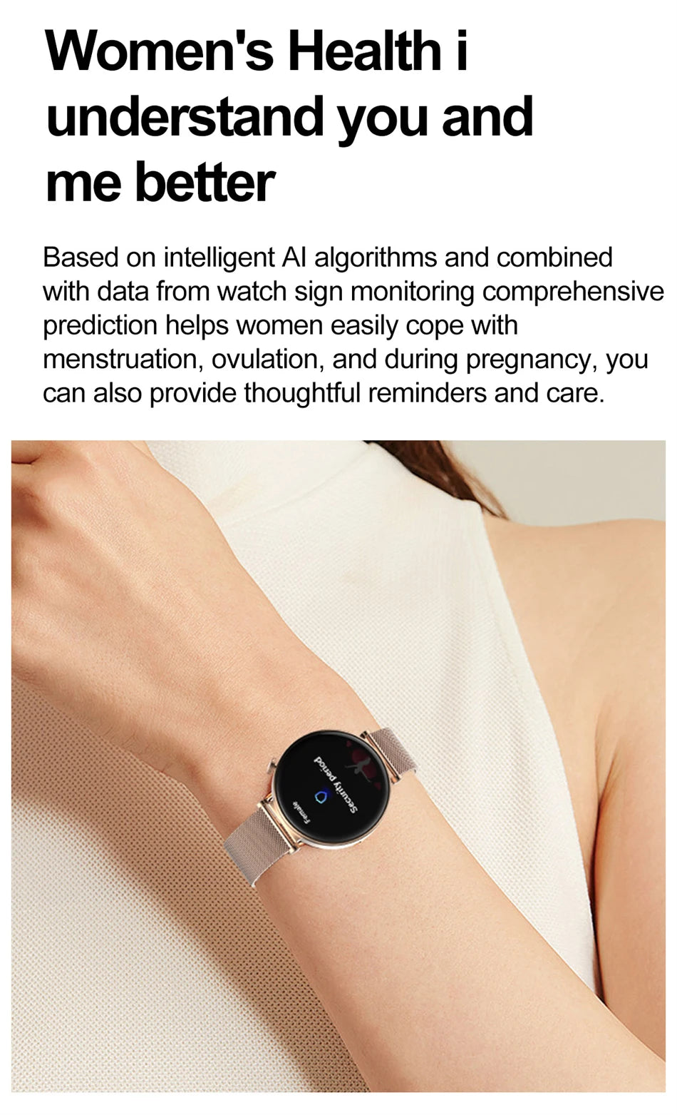 2026 New For Original Watch Mini Women Smartwatch GPS motion trail NFC 466*466 HD Full screen touch Ladies Smartwatch
