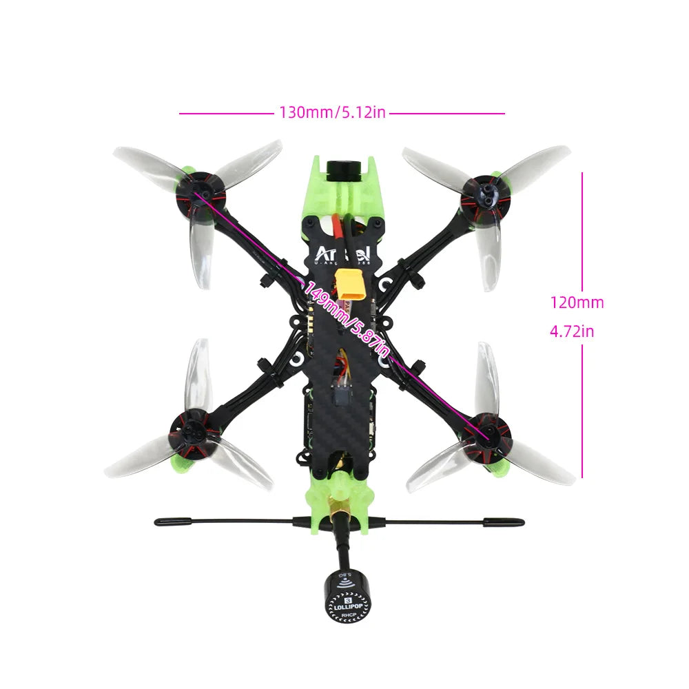 Robin3 3 Inch FPV Camera Drone - Precision Flight and HD Optics Tidesmit