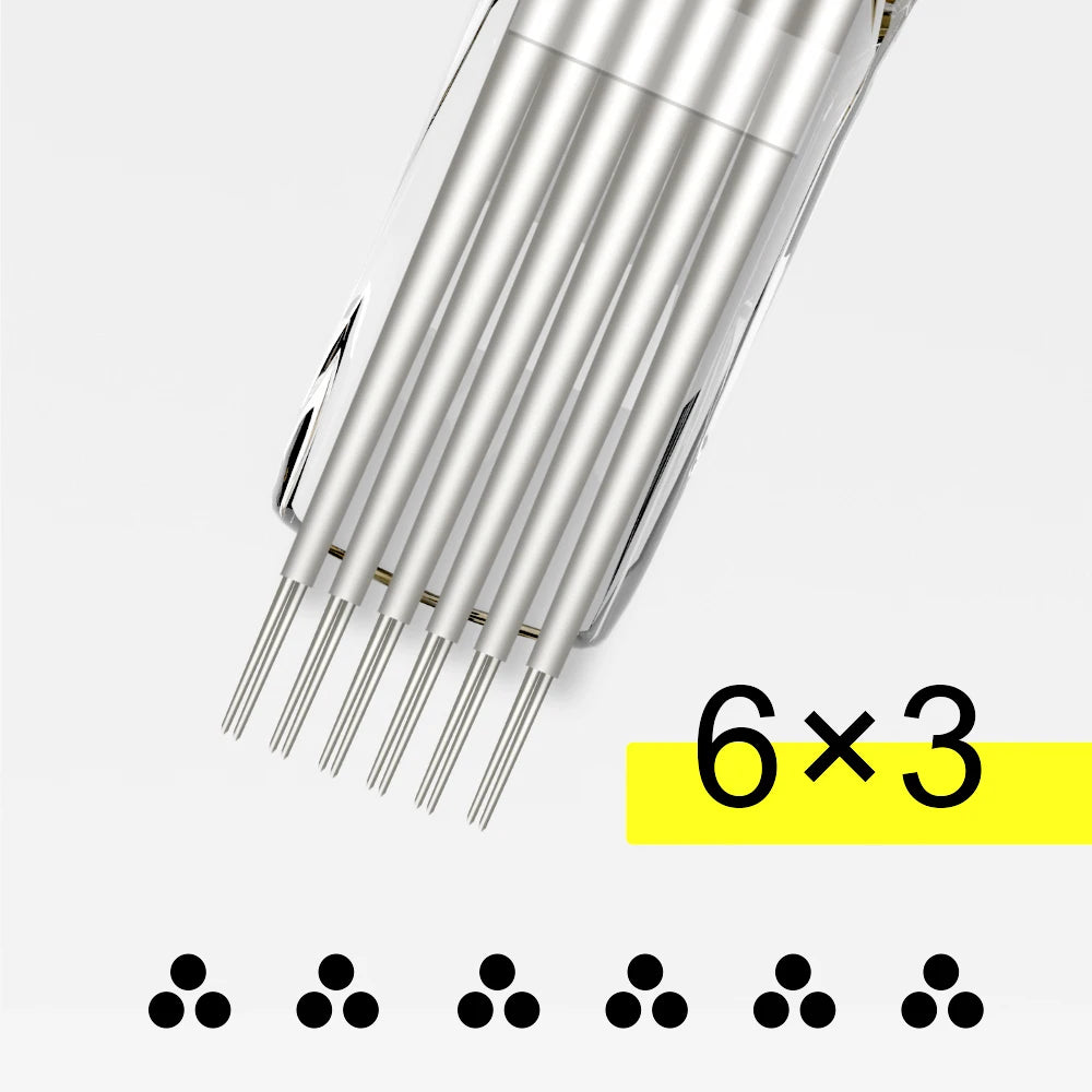 Tattoo Cartridge Needles - Sterilized Precision for PMU Machines Permanent Makeup Machines Tidesmit