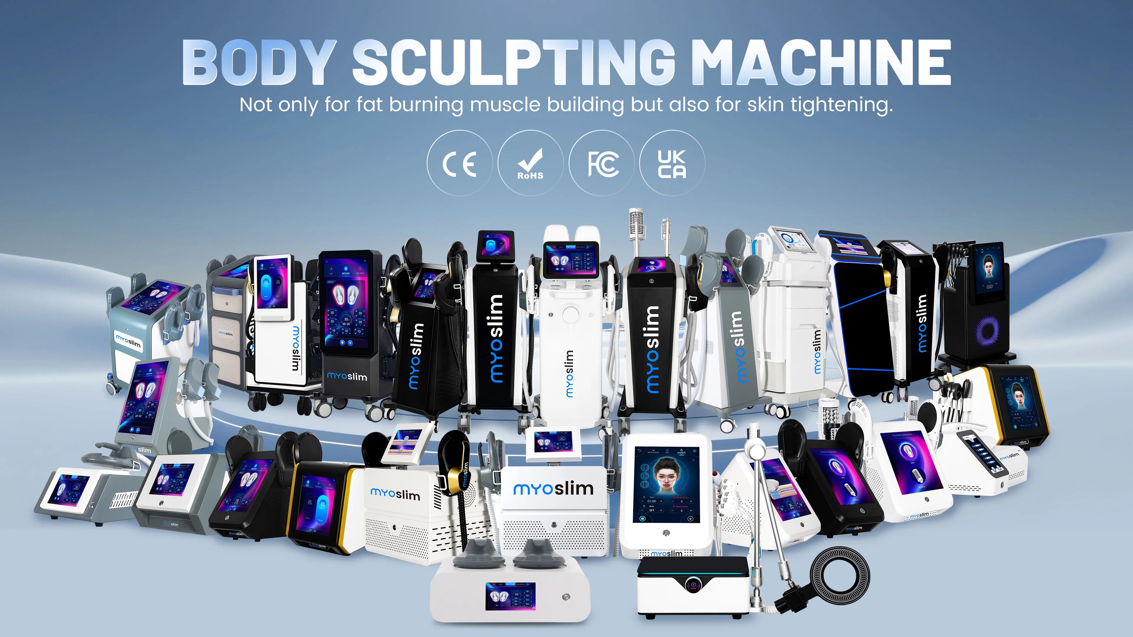 EMS Body Sculpt Machine - Professional Muscle Toning & Fat Reduction Fascia Gun Tidesmit