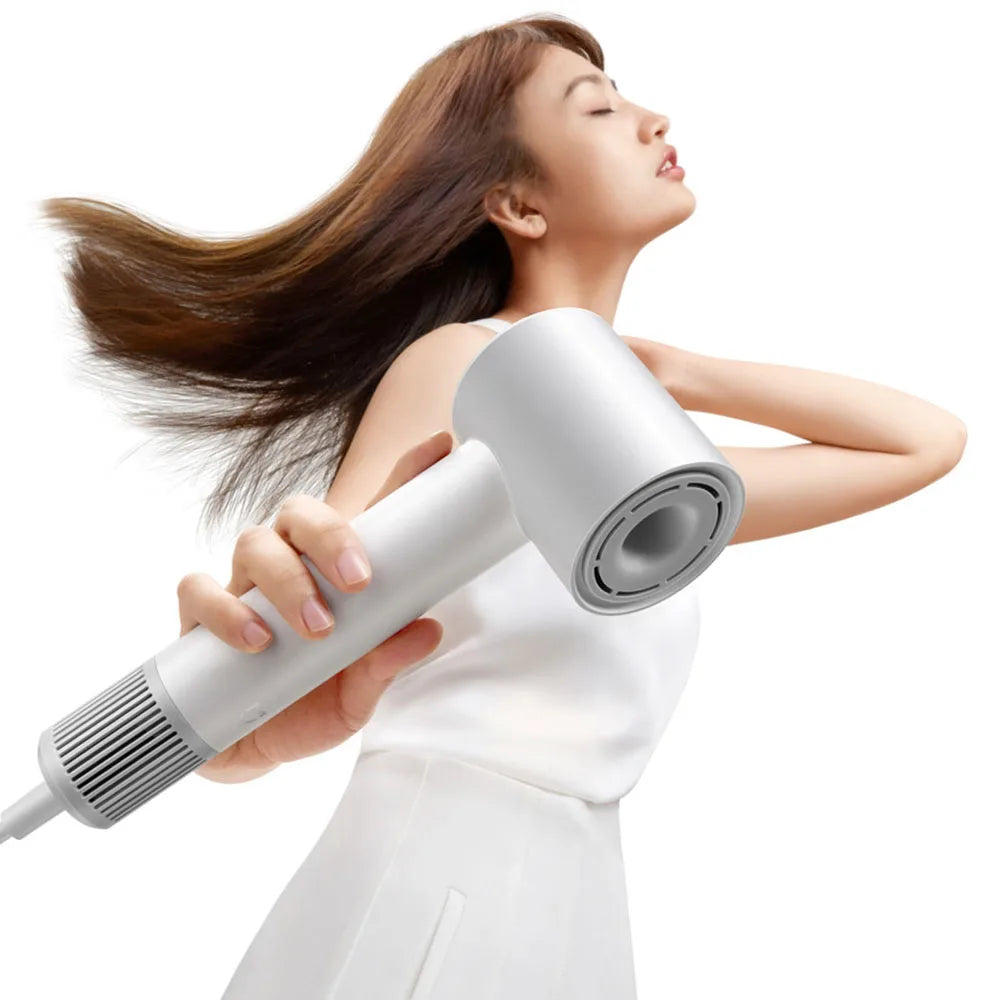 White MIJIA H501 SE high-speed professional hair dryer for fast, ionic, salon-quality drying at home.
