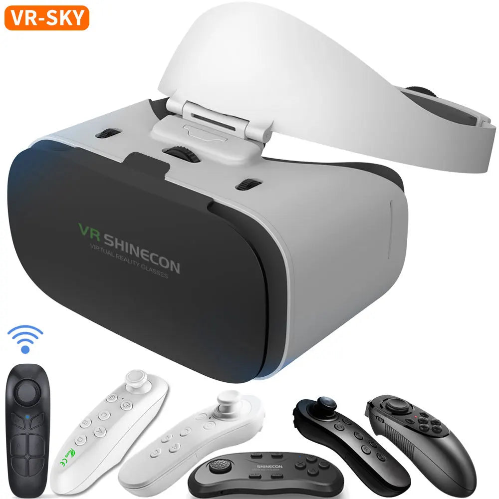 VR Headset for Smartphone 3D Experience - Adjustable G19 Model Tidesmit
