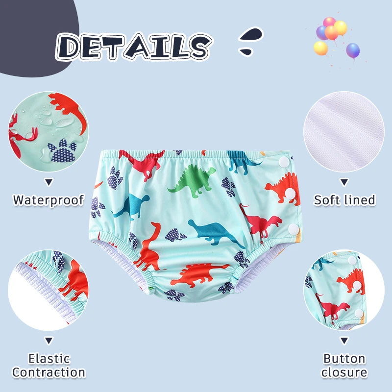 Summer Newest Models Baby Swimming Nappy For Baby Girl Boy Waterproof Swimming Diapers For Baby In Pool And Beach Play Travel