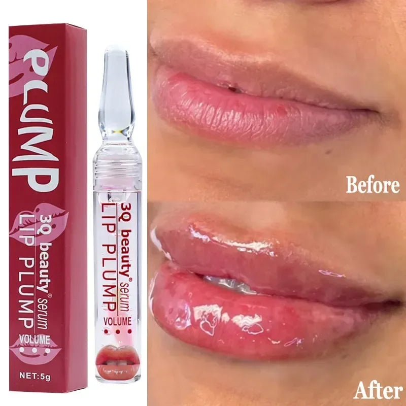 Lip Plumper Oil – Instant Volumizing Collagen Serum by Tidesmit Lip Care Tidesmit