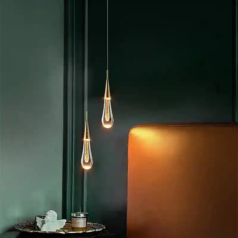 Bubble Crystal Pendant Ring Light for Modern Dining Rooms | Tidesmit Tidesmit