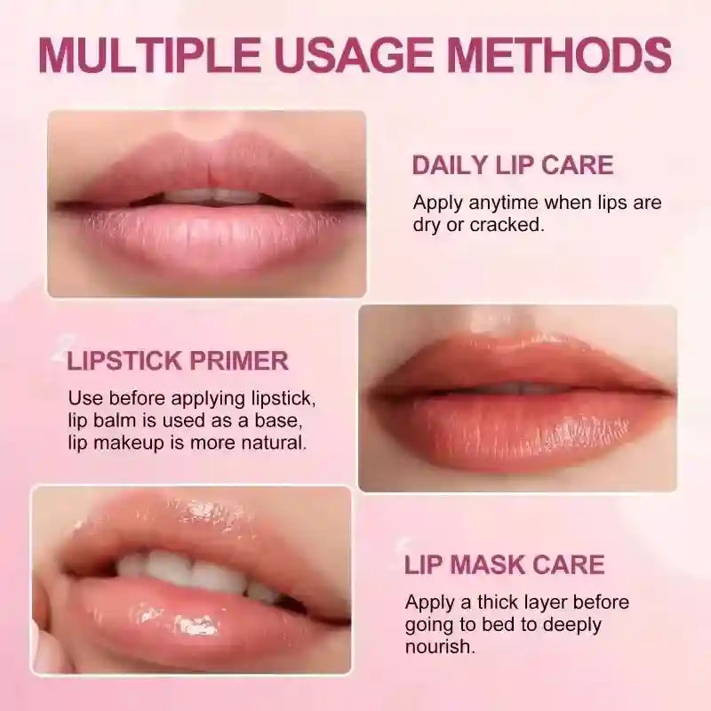 Dark Lip Lightening Balm - Exfoliating Pink Lip Mask by Tidesmit Lip Care Tidesmit