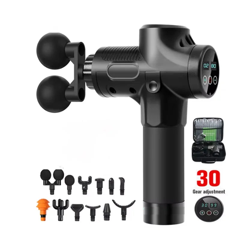 Deep Tissue Massage Gun - Cordless Percussion Massager with Heat Body Shaping Massage Equipment Tidesmit