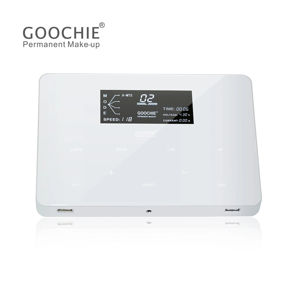 PMU Machine for Microblading & Ombre Brows - Professional Gold Device Permanent Makeup Machines Tidesmit