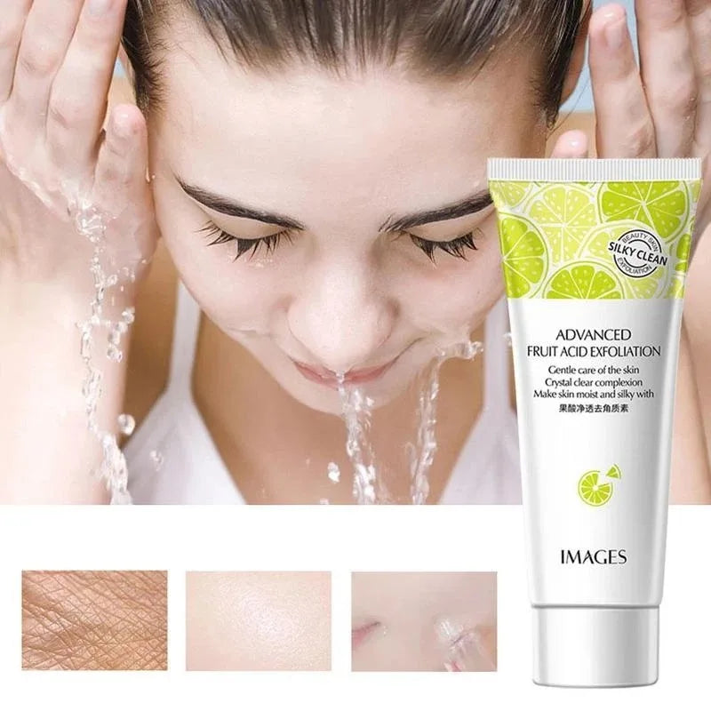 Fruit Acid Peeling Gel for Deep Pore Cleansing - Salon-Quality Skincare Scrubs Treatments Tidesmit