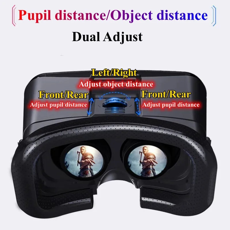 4K VR Headset for Smartphones: Immersive 3D Mobile Glasses Tidesmit