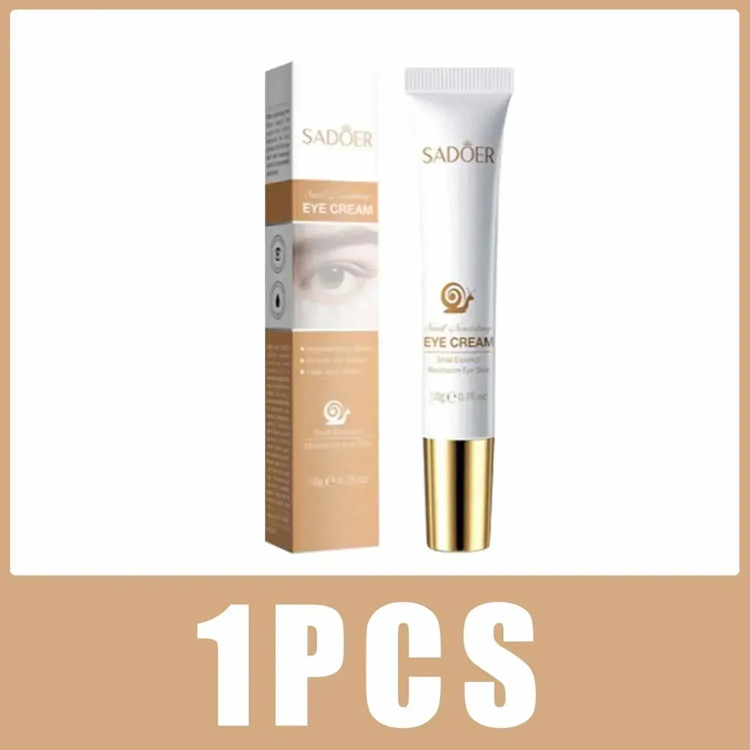 Instant Anti Aging Eye Cream for Dark Circles and Puffiness | Tidesmit Relaxation Treatment 1PCS Tidesmit