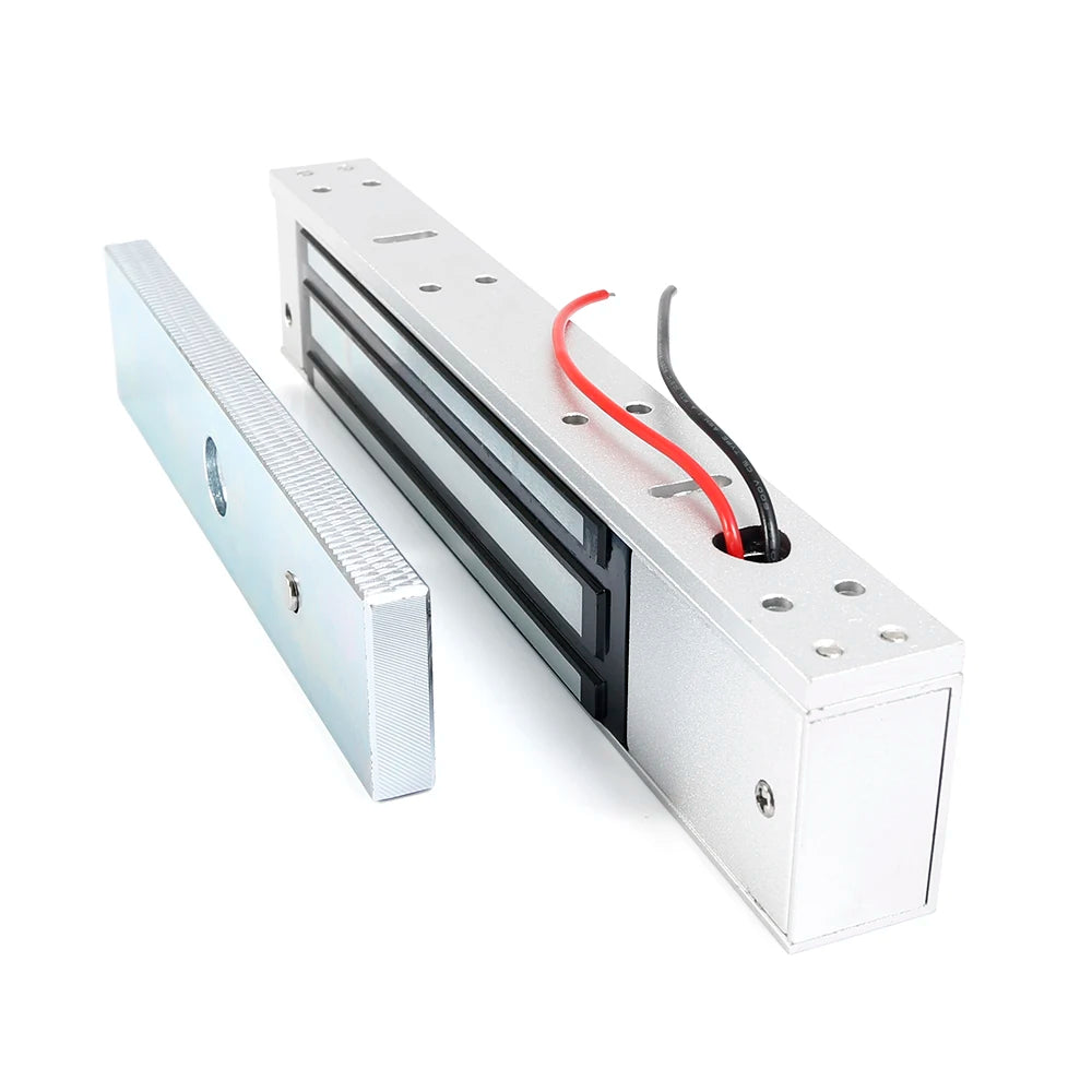 HOMSECUR 12V Waterproof Electric Magnetic Lock 280KG 600lb Holding Force For Iron Wooden Door Access Video Intercom System