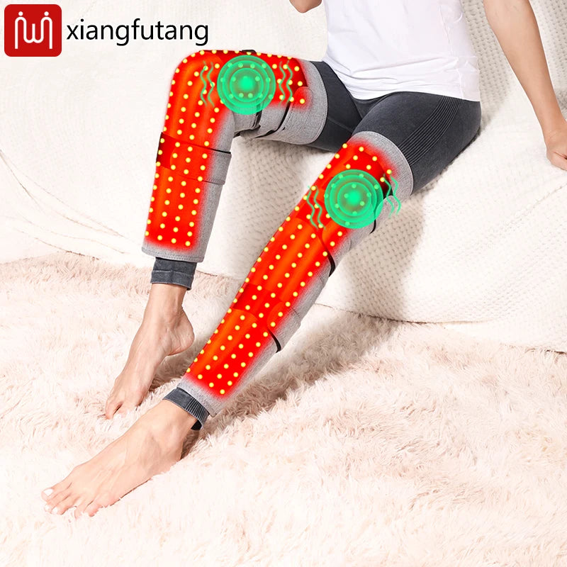 Red Light Therapy Knee Brace for Joint Pain - 24V Heating Massage Pad Massage Cushion Tidesmit