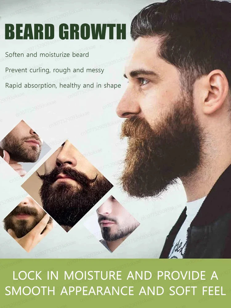 Beard Growth Liquid for Thicker Fuller Hair - Tidesmit Natural Formula Scrubs Treatments Tidesmit